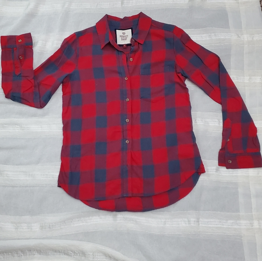 Red & blue flannel